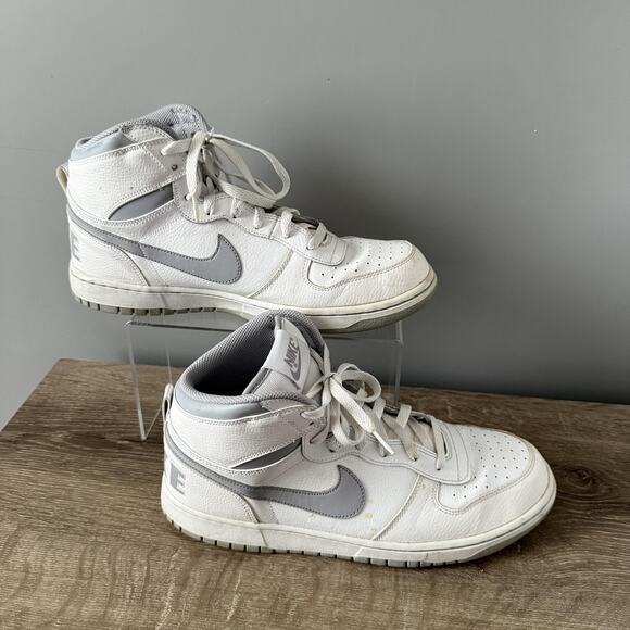 Nike Dunk High Shoes Mens Size 11.5 Retro Basketball 336608-111 NO INSOLES main image 7